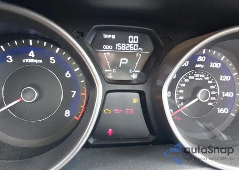 2013 Hyundai Elantra Gls из США, поврежденный, VIN 5NPDH4AE6DH375282